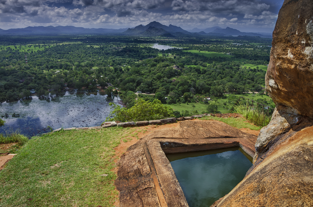 Hike Lion Rock to check out the ancient Sigiriya Rock Fortress.