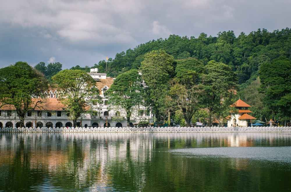 Visit the Temple of the Sacred Tooth Relic in Kandy.