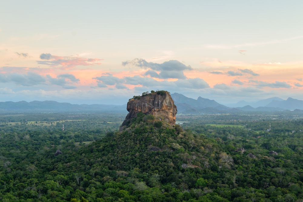 Marvel the beauty of the Sigiriya Rock Fortress