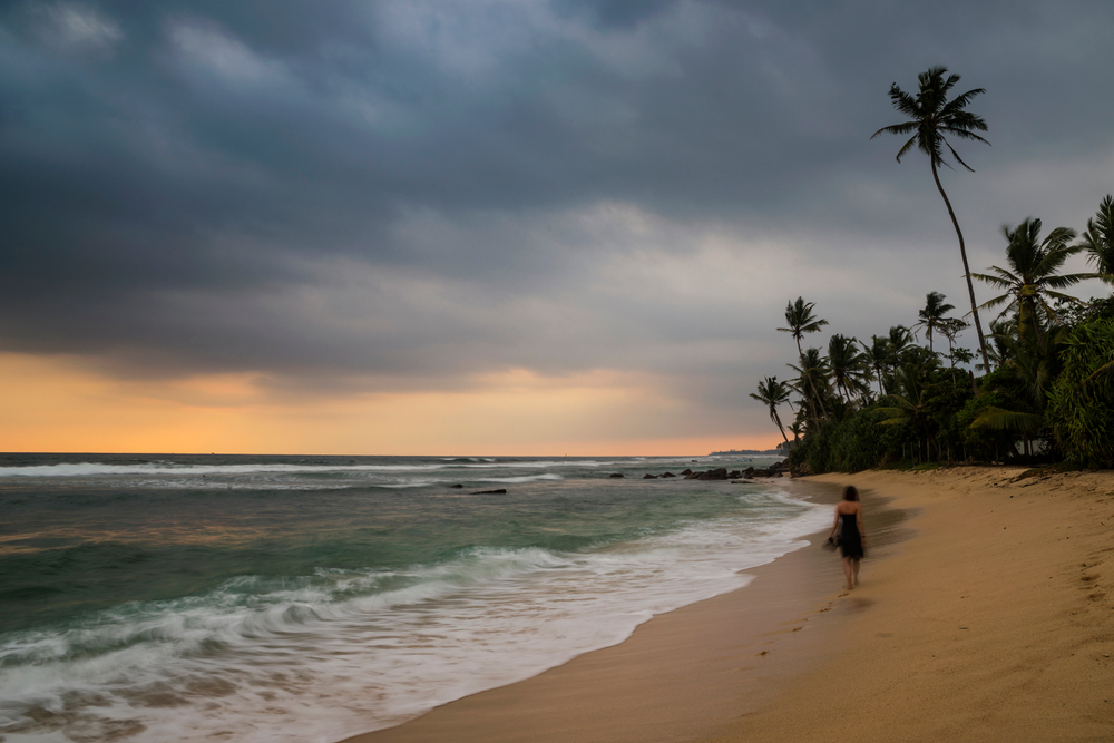 Polhena Beach in Dondra.