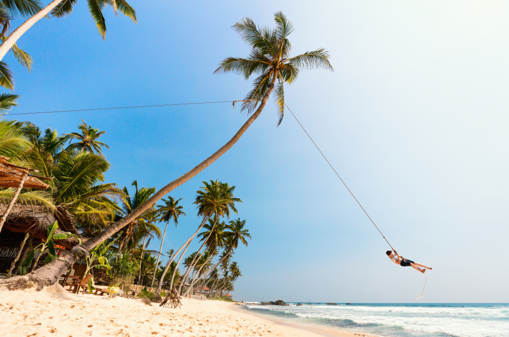 Dalawella Beach swing