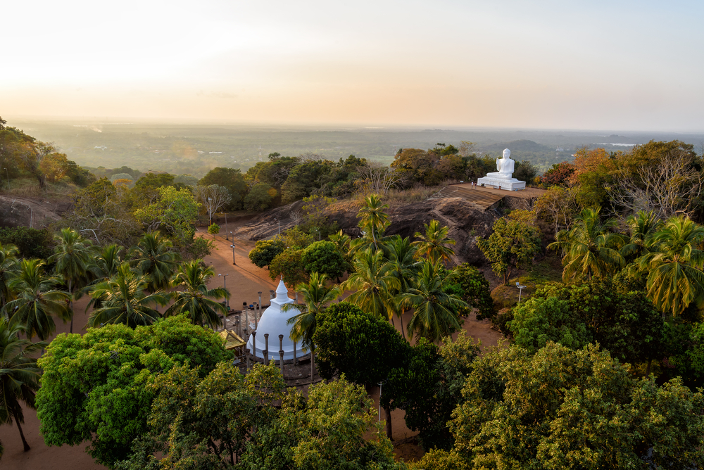 Buddhist temple at Mihintale