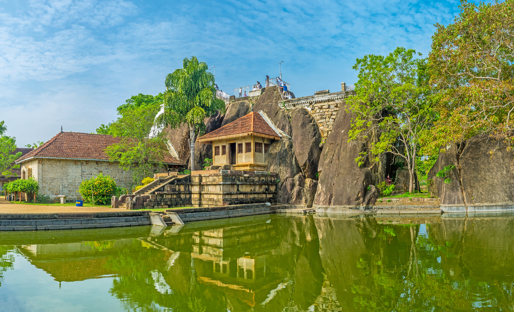 Scenic view of the Isurumuniya temple