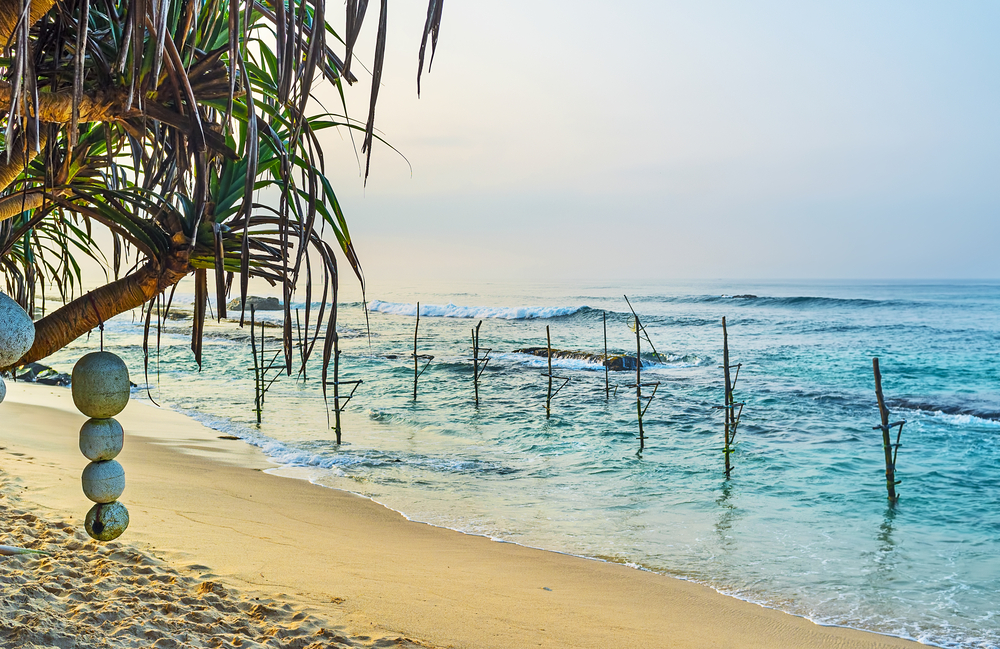 Ahangama is a blissful place to practice yoga.