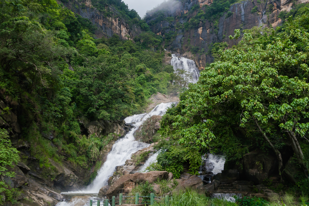 Cool off at Ravana Falls in Ella.