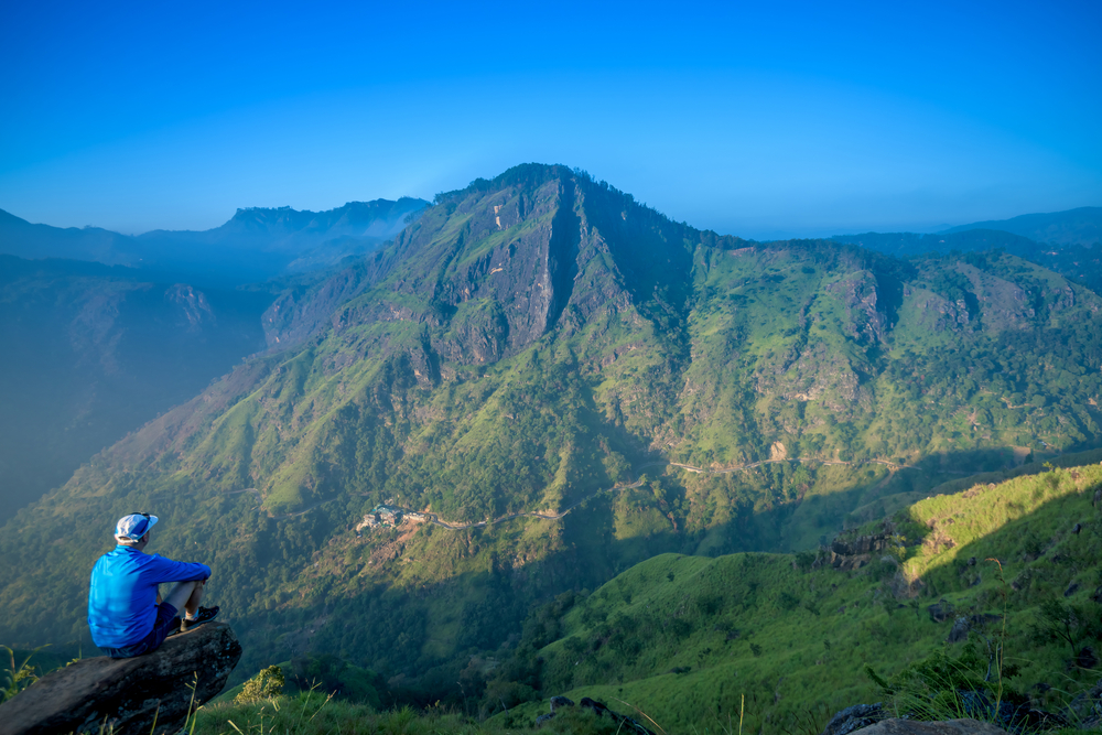 You can catch spectacular views of the Sri Lankan countryside from Little Adam's Peak.